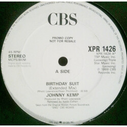 Johnny Kemp Birthday Suit Vinyl 12" USED
