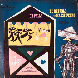 Manuel De Falla El Retablo De Maese Pedro / El Amor Brujo Vinyl LP USED