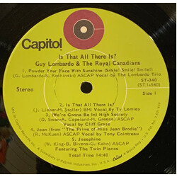 Guy Lombardo And His Royal Canadians Is That All There Is / Recorded Live At The Tropicana Vinyl LP USED