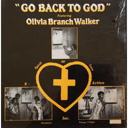Olivia Branch Walker Go Back To God Vinyl LP USED