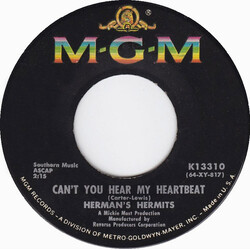 Herman's Hermits Can't You Hear My Heartbeat / I Know Why USED VINYL 7INCH 45 RPM SINGLE