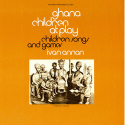 Ivan Annan Ghana: Children At Play: Children Songs And Games Vinyl LP USED
