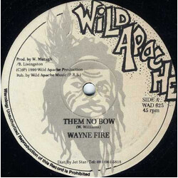 Wayne Fire / Nardo Ranks Them No Bow / Go Back So USED VINYL 12INCH 45 RPM