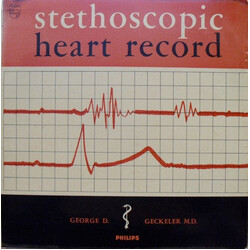 George David Geckeler M.D. Stethoscopic Heart Record Vinyl LP USED