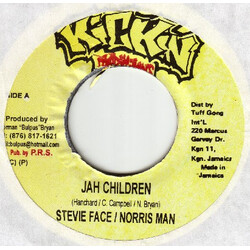 Stevie Face / Norrisman Jah Children / Combination USED VINYL 7INCH 45 RPM MISPRESS