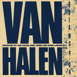 Van Halen Dreams USED VINYL 12INCH SINGLE 33 S RPM PROMO