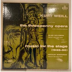 Kurt Weill / Izler Solomon / The M-G-M Chamber Orchestra / Arthur Winograd / The M-G-M Chamber Orchestra Suite From "The Threepenny Opera" / Music For