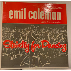 Emil Coleman & His Orchestra Strictly For Dancing Vinyl LP USED
