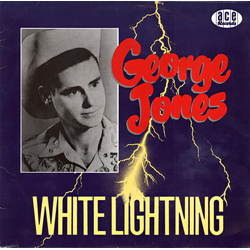 George Jones (2) White Lightning Vinyl LP USED