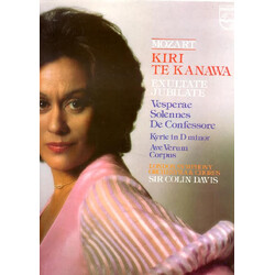 Wolfgang Amadeus Mozart / Kiri Te Kanawa / The London Symphony Orchestra / London Symphony Chorus / Sir Colin Davis Exsultate Jubilate / Vesperae Sole