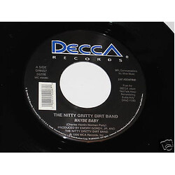 Nitty Gritty Dirt Band / Marty Stuart / Steve Earle Maybe Baby / Crying, Waiting, Hoping USED VINYL 7INCH 45 RPM