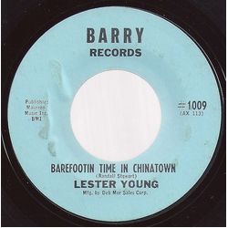 Lester Young (5) Barefootin Time In Chinatown / Stop Vinyl 7" USED