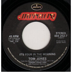 Tom Jones It's Four In The Morning USED VINYL 7INCH 45 RPM SINGLE