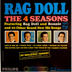The Four Seasons Rag Doll Vinyl LP USED
