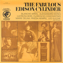 Various The Fabulous Edison Cylinder Vinyl LP USED