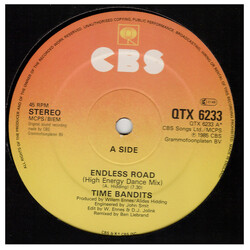 Time Bandits Endless Road (High Energy Dance Mix) USED VINYL 12INCH
