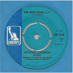 Creedence Clearwater Revival Bad Moon Rising USED VINYL 7INCH 45 RPM SINGLE