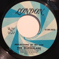 The Marmalade Reflections Of My Life / Rollin' My Thing Vinyl 7" USED