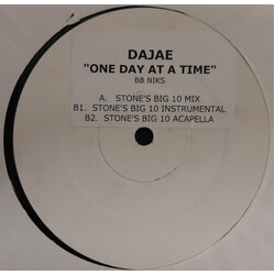 Blak Beat Niks One Day At A Time USED VINYL 12INCH WHITE LABEL TEST PRESSING