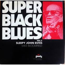 Sleepy John Estes Super Black Blues Vol. 3 Vinyl LP USED