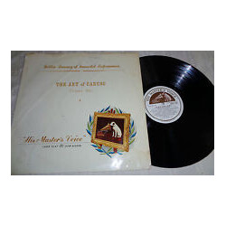 Enrico Caruso The Art Of Caruso - Volume One Vinyl LP USED