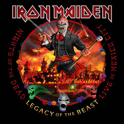 Iron Maiden Nights Of The Dead, Legacy Of The Beast: Live In Mexico City Vinyl 3 LP USED