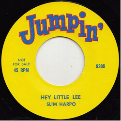 Slim Harpo / Al "TNT" Braggs Hey Little Lee / Easy Rock USED VINYL 7INCH 45 RPM SINGLE