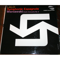 Édouard Lalo / Henryk Wieniawski Symphonie Espagnole / Violin Concerto No.2 Vinyl LP USED
