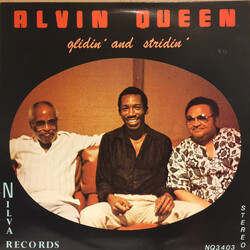 Alvin Queen Glidin' And Stridin' Vinyl LP USED