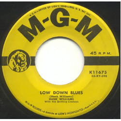 Hank Williams With His Drifting Cowboys Low Down Blues / You Better Keep It On Your Mind USED VINYL 7INCH 45 RPM SINGLE