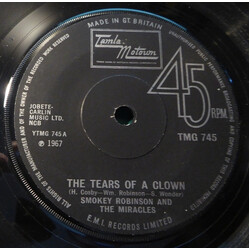 The Miracles The Tears Of A Clown USED VINYL 7INCH SINGLE 45 RPM