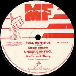 Sugar Minott Full Control / Let's Get It Back USED VINYL 12INCH 45 RPM