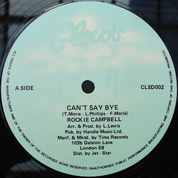 Rocky Campbell Can't Say Bye USED VINYL 12INCH 45 RPM