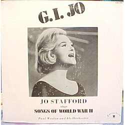 Jo Stafford / Paul Weston And His Orchestra G. I. Jo Vinyl LP USED