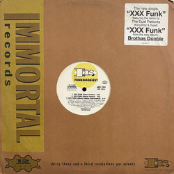Funkdoobiest XXX Funk USED VINYL 12INCH 33 S RPM PROMO