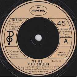 Peter Skellern You And I USED VINYL 7INCH 45 RPM SINGLE