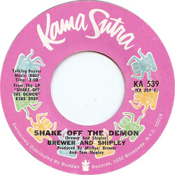 Brewer And Shipley Shake Off The Demon USED VINYL 7INCH 45 RPM