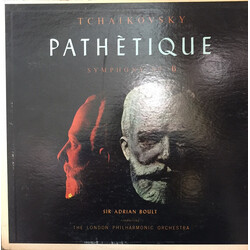 Pyotr Ilyich Tchaikovsky / Sir Adrian Boult / The London Philharmonic Orchestra No. 6 'Pathetique' Vinyl LP USED
