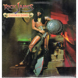 Rick James Throwin' Down Vinyl LP USED