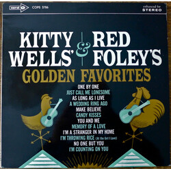 Kitty Wells / Red Foley Golden Favorites Vinyl LP USED