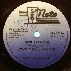Stanley And The Turbines Leave My Kisi Loo USED VINYL 7INCH