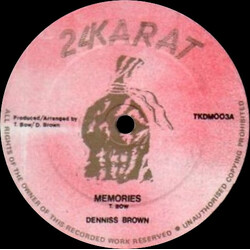 Dennis Brown Memories Vinyl 12" USED