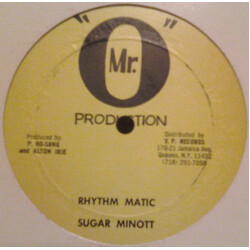 Sugar Minott Rhythm Matic USED VINYL 12INCH 45 RPM