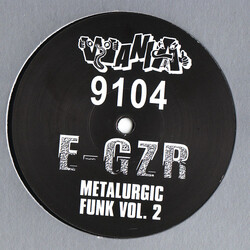 E-GZR Metalurgic Funk Vol. 2 USED VINYL 12INCH 33 S RPM