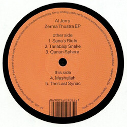 Al Jerry (2) Zerma Thustra EP USED VINYL 12INCH EP