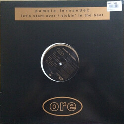 Pamela Fernandez Let's Start Over / Kickin' In The Beat VINYL 12" USED