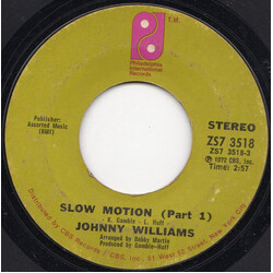 Johnny Williams (4) Slow Motion (Part 1) / Shall We Gather By The Water Vinyl 7" USED