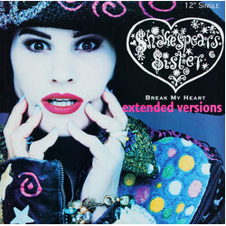 Shakespear's Sister Break My Heart (Extended Versions) Vinyl 12" USED