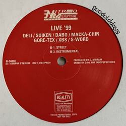 Nitro Microphone Underground Bambu / Live '99 USED VINYL 12INCH 33 S RPM PROMO
