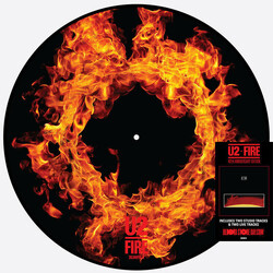 U2 Fire USED VINYL 12INCH 45 RPM EP RECORD STORE DAY LIMITED EDITION PICTURE DISC REMASTERED